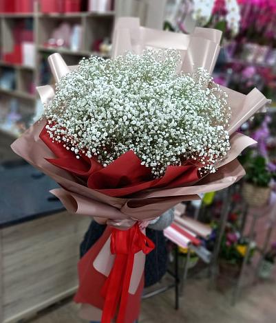 Букет цветов из: Гипсофила в Вялки