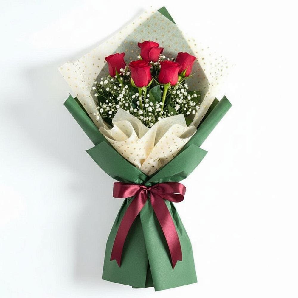 Букет цветов из: Розы в Вялки