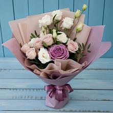 Букет цветов из:  Розы и Лизиантусы #REPLACE_PRED# Вялки