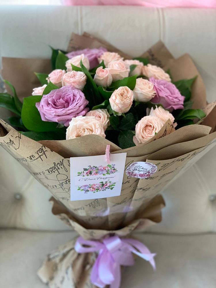 Букет цветов из: Розы в Вялки