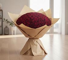 Букет 101 Красная роза в Вялки