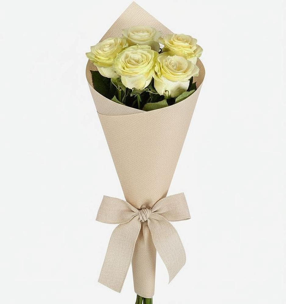 Букет цветов из: Розы в Вялки