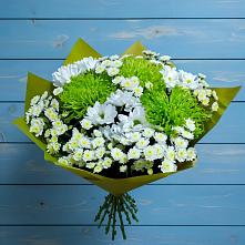 Букет цветов из:  Хризантемы в Вялки