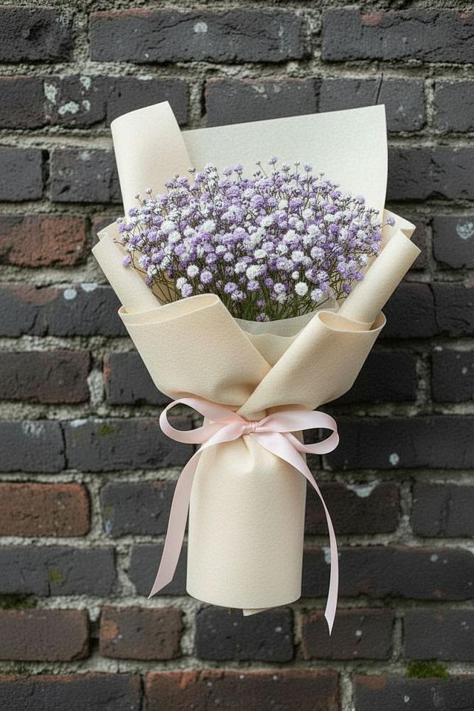 Букет цветов из: Гипсофила в Вялки