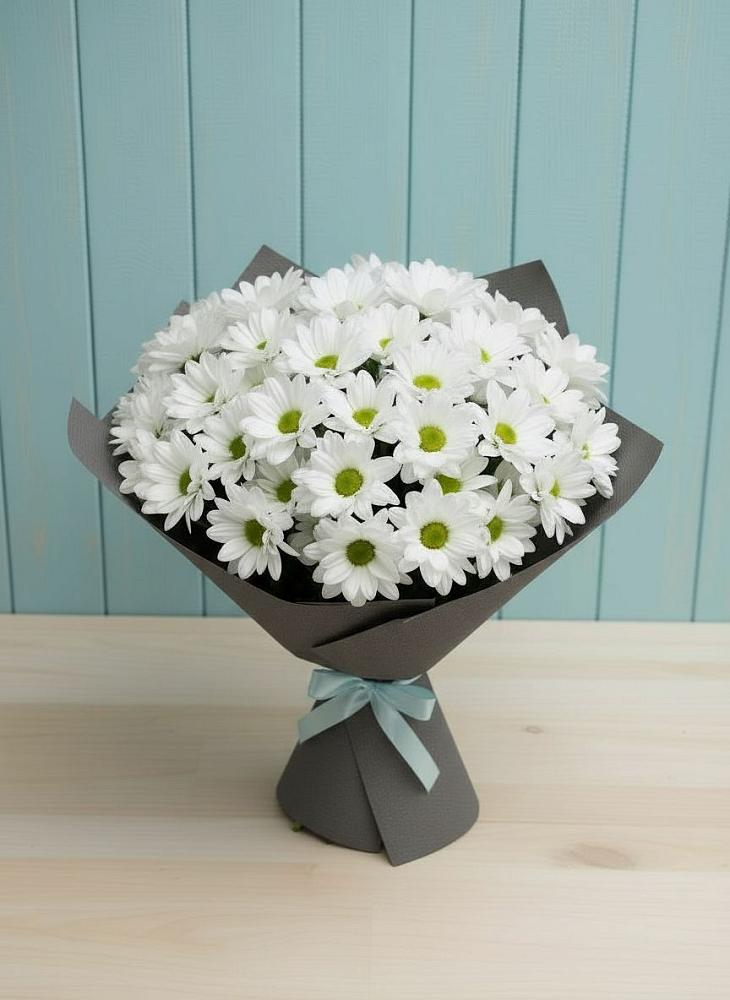 Букет цветов из: Хризантемы в Вялки