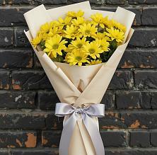 Букет цветов из:  Хризантемы в Вялки
