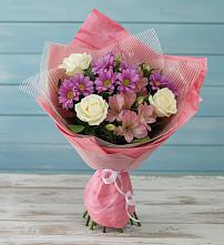 Букет цветов из:  Герберы #REPLACE_PRED# Вялки