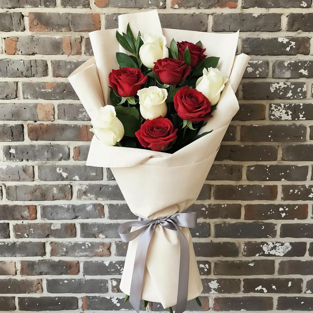 Букет цветов из: Розы в Вялки