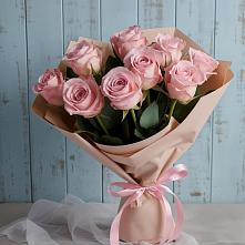 Букет цветов из:  Розы в Вялки