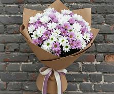 Букет цветов из:  Хризантемы в Вялки