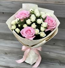 Букет цветов из:  Розы в Вялки