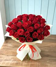 Букет 29 Красных роз в Вялки