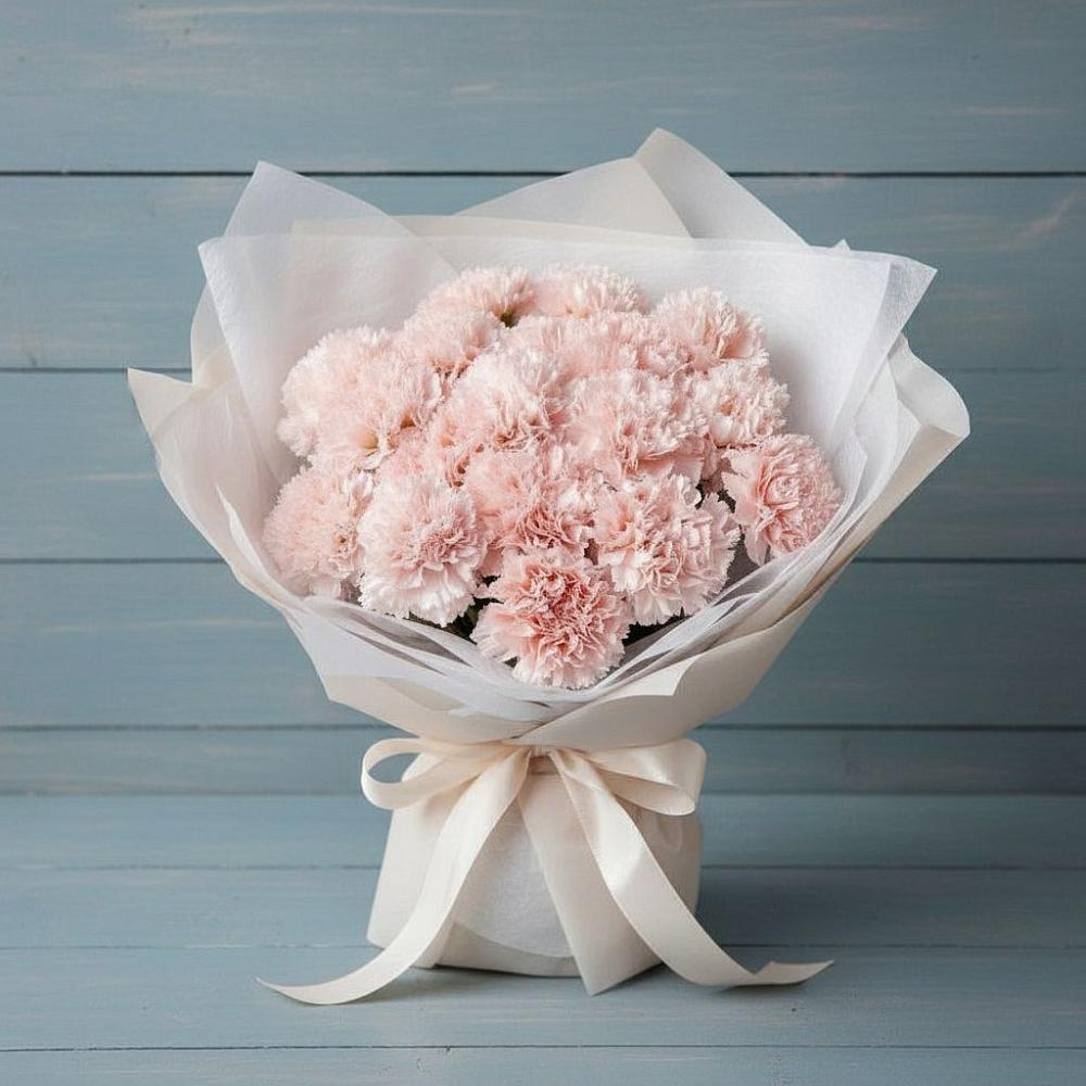 Букет цветов из: Гвоздики в Вялки