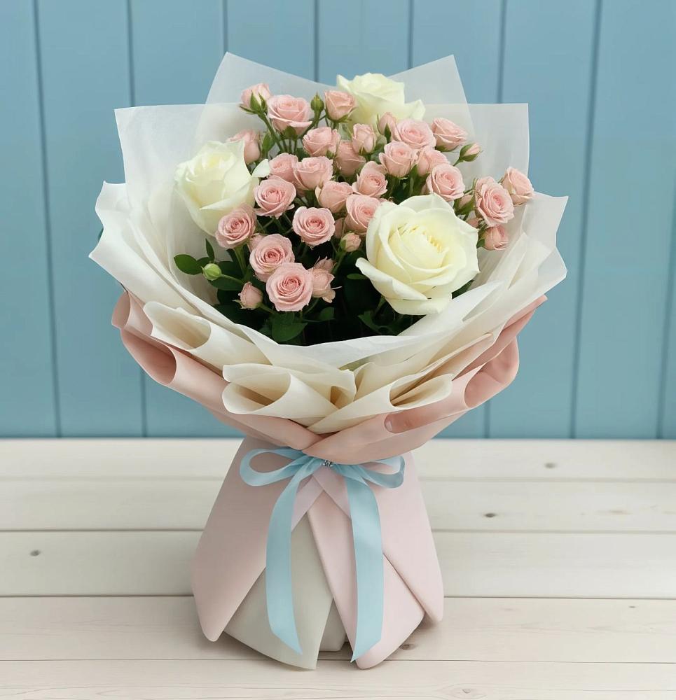 Букет цветов из: Розы в Вялки