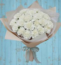 Букет цветов из:  Гвоздики в Вялки